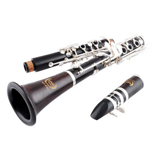 美德威 乌木单簧管/纯木黑管乐器 专业考级实木 乌木款MCL-870N
