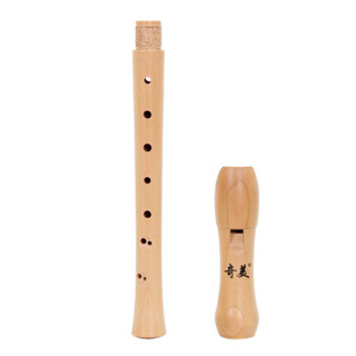 奇美QIMEI 8孔竖笛高音英式8孔木质竖笛