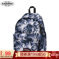 EASTPAK2018新款 经典620系列 欧美风时尚潮包学院风背包防泼水双肩包 蓝粉色 EK62097P