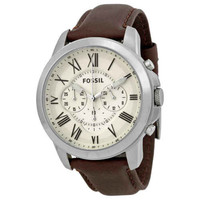 银联专享：FOSSIL Grant FS4735IE 男士时装手表