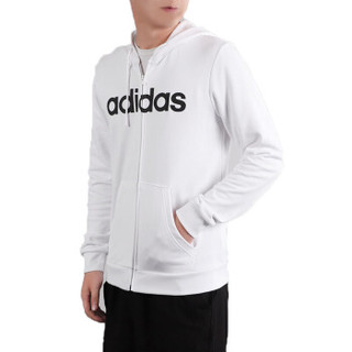 阿迪达斯  ADIDAS NEO 男子 运动休闲系列 M CE LNR Z HDY 连帽外套 EJ7056 XL 码