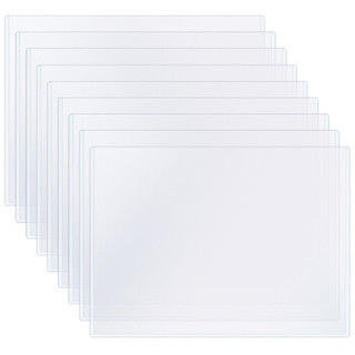 TANGO 天章 办公(TANGO)探戈 A4透明卡片胶套 硬质保护胶套 10个/包