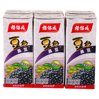 杨协成 黑豆豆奶 利乐包组合装 250ml*6盒 马来西亚进口饮料 新加坡百年品牌