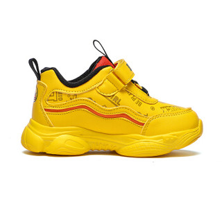 小黄鸭（B.Duck）童鞋男童棉鞋 新款儿童运动鞋保暖潮鞋 B508A3943黄色27