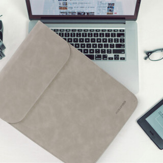 AIR+PRO苹果笔记本电脑包Macbookpro15.4英寸内胆包男女华为MateBook保护套ACE16112154A灰色