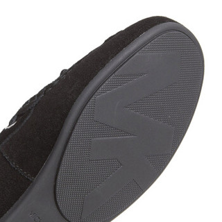 MICHAEL KORS 迈克 科尔斯 MK 女士黑色牛皮绒面平底鞋 40R7STFR1S BLACK 7.5