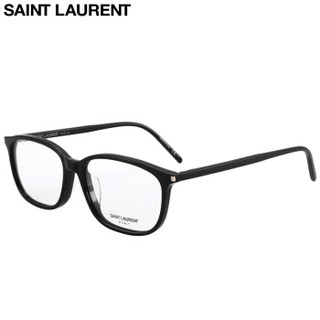 圣罗兰(SAINT LAURENT)眼镜框男女 镜架 透明镜片黑色镜框SL 308/F 006 56mm