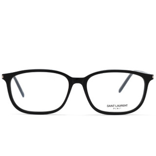 圣罗兰(SAINT LAURENT)眼镜框男女 镜架 透明镜片黑色镜框SL 308/F 006 56mm