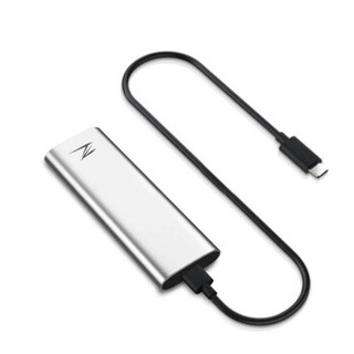 朗科 Z Slim系列 256G/512G Type-c USB3.1 外接式固态硬盘 移动硬盘 银色 512GB  单个装