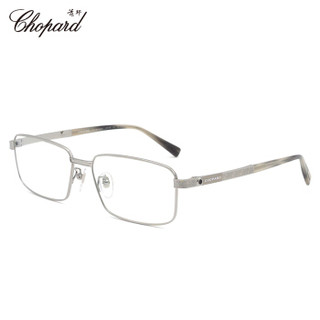CHOPARD萧邦 眼镜商务时尚全框眼镜架配镜远近视男款光学镜架VCHD28K 0584正银色57mm