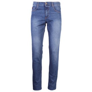 TRUSSARDI JEANS 杜鲁萨迪 19秋冬新款男士蓝色370系列牛仔长裤52J00000  1T003120 C022 U280 32码