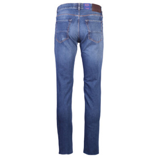 TRUSSARDI JEANS 杜鲁萨迪 19秋冬新款男士蓝色370系列牛仔长裤52J00000  1T003120 C022 U280 32码