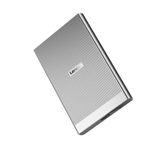 联想 (Lenovo) 1TB Type-C USB3.1 移动硬盘 固态(PSSD) PS2全金属个人云外接硬盘 皓月银 读速高达550MB/s