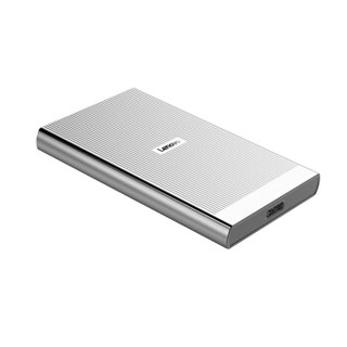 联想 (Lenovo) 1TB Type-C USB3.1 移动硬盘 固态(PSSD) PS2全金属个人云外接硬盘 皓月银 读速高达550MB/s