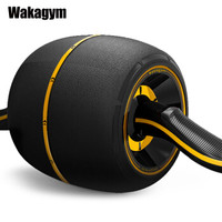 哇咖 (Wakagym) 健腹轮自动回弹静音巨轮收腹滚轮腹肌轮健腹器减肥健身器材W39