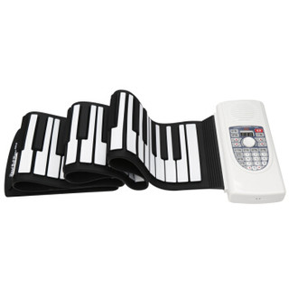 莫森（mosen） MS2018手卷钢琴 88键专业版 加厚软键盘 便携式折叠 初学入门电子钢琴 锂电池款支持充电