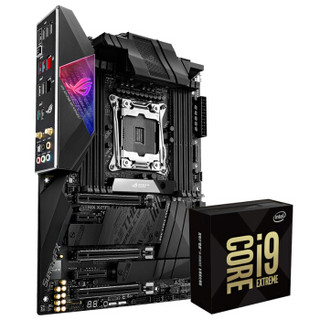 玩家国度 ROG STRIX X299-E GAMING II 主板（Intel X299/LGA 2066）+英特尔（Intel) i9-9980XE  CPU