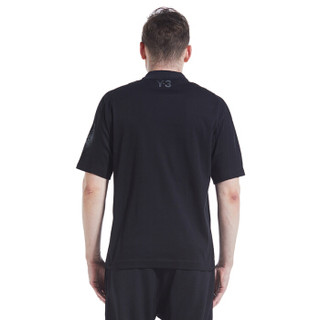 Y-3 DTC ALL BLACK 同步发售纪念款男士短袖POLO衫30-FP8913 黑色 M