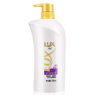 力士(LUX)洗护套装 大白瓶 水润丝滑洗发水750ml+护发素160mlx2(促销装)
