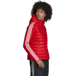 阿迪达斯 ADIDAS 三叶草 女子 三叶草系列 SLIM JACKET 运动  棉服 ED4785 XS码