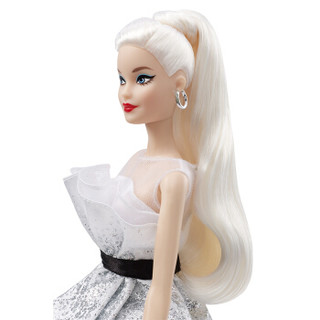 芭比 Barbie 女孩玩具 芭比娃娃之六十周年庆典娃娃 FXD88