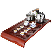 金灶（KAMJOVE）实木茶盘家用电热茶具套装茶海小茶台茶盘套装全自动电热水壶