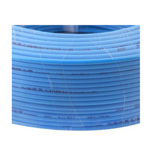 晶花国标单芯塑铜线 硬线 电线 电缆 BV50平方 蓝100M/盘