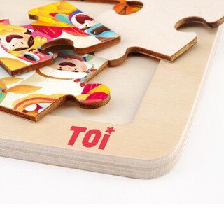 TOI 图益 儿童故事拼图玩具幼儿木质拼图拼板宝宝木制玩具3-4-5-6岁  经典木质拼图欢乐中国年