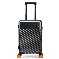 AMERICAN TOURISTER 美旅 双杆万向轮拉杆箱旅行箱登机箱 TE3*09001 炭黑色 20英寸