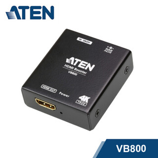 ATEN 宏正VB800 True HDMI(3D, 色深, 4K)视频高清延长 延长器 黑色工业级