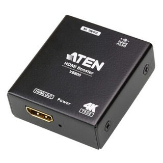 ATEN 宏正VB800 True HDMI(3D, 色深, 4K)视频高清延长 延长器 黑色工业级