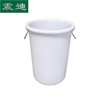 震迪 60L无盖水桶 外径:445*530mm塑料桶厨房泔水桶可定制 700265 白色