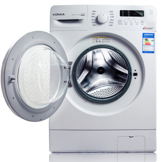KONKA 康佳 XQG65-10123W 滚筒洗衣机 6.5kg 月牙白