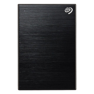 希捷(Seagate)2TB USB3.0移动硬盘 新睿品 2.5英寸 (轻薄小巧 自动备份 金属拉丝) 典雅黑+数据救援服务1年版