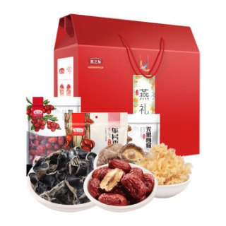 商品燕之坊爱意干货礼盒小枣桂圆干香菇木耳银耳干货礼盒