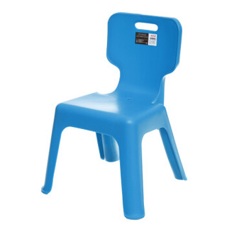 禧天龙 Citylong 塑料凳 靠背凳家用休闲椅凳防滑换鞋凳加厚浴室凳家具凳子 孔雀蓝 1个装 2049