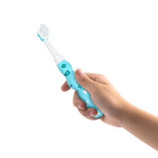 神奇牙刷  儿童软毛牙刷（赠沙漏）3-5岁适用 蓝色
