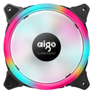 aigo 爱国者 极光彩虹 机箱风扇 140mm 单色光