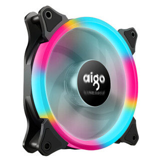 aigo 爱国者 极光彩虹 机箱风扇 140mm 单色光