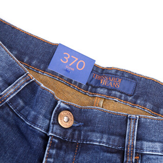 TRUSSARDI JEANS 杜鲁萨迪 19秋冬新款男士蓝色棉质牛仔长裤52J00017 1T003165 C007 U280 31码