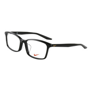 NIKE 耐克 中性款黑色镜框黑色镜腿光学眼镜架眼镜框 NIKE 7256AF 001 54MM