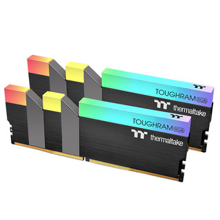 Thermaltake 曜越 DDR4 3200MHz 台式机内存 黑色 16GB 8GBx2 Roo9D408GX2-3200C18A