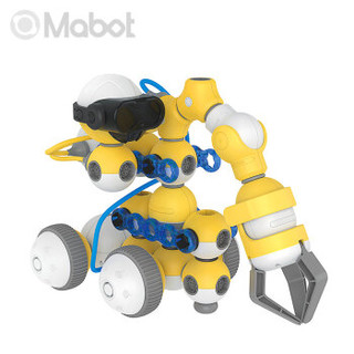 贝尔 Mabot 智能编程机器人 无线蓝牙APP操控 儿童早教益智拼接玩具 亲子互动 兼容乐高 高级版