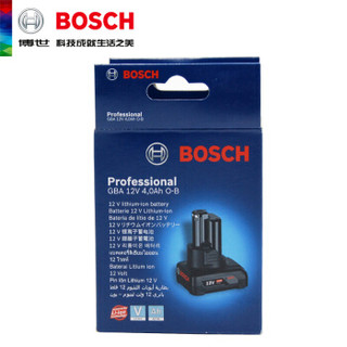 博世Bosch原装12V电池配12V充电式锂电工具12V/4.0Ah电池1 600 A00 F71如缺货交期三十天