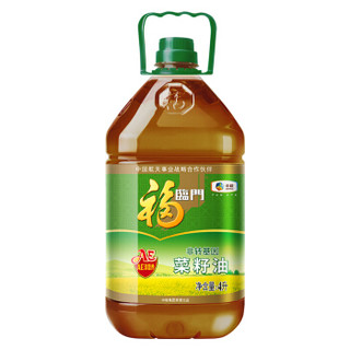 福临门营养菜籽油4L+海天特级味极鲜1.28ml*2+上等蚝油520g*2一站购组合