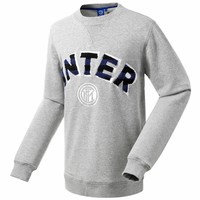 Inter Milan 国际米兰俱乐部 男士刺绣卫衣 灰色 S