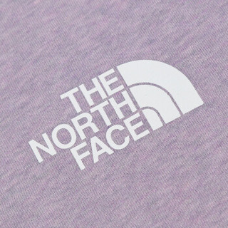 北面休闲卫衣情侣款 TheNorthFace 19秋冬新品户外舒适抓绒长袖 3VUB DV2/紫色 XXXL/190