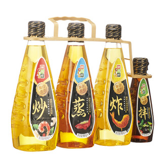 狮球唛 专用食用油 植物调和油（300ML+900ML*3）