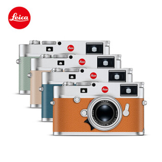 徕卡（Leica）免费个性化饰皮定制 M10专业旁轴经典数码相机黑色机身 配松黛色饰皮