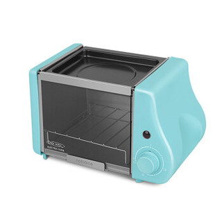 北欧欧慕（nathome）家用多功能迷你小烤箱NKX2201 蓝色